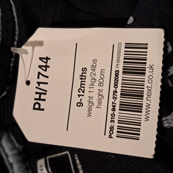 Next UK New 9-12 months blue tshirt - Picture 4 of 4